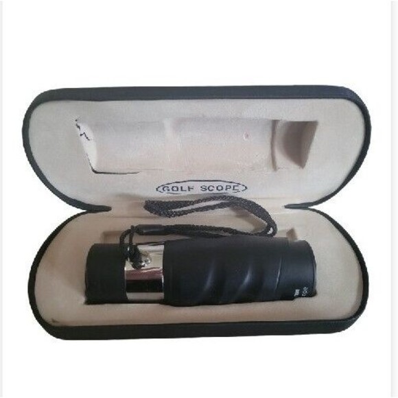 The Golf Scope  Golfing Distance Monocular & Case  Gift for Dad - Picture 1 of 3